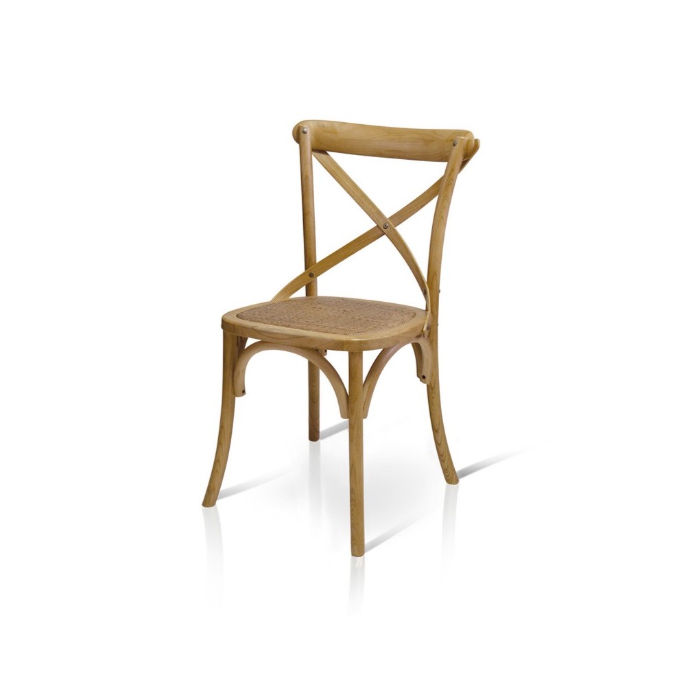 Felix chair in vintage aged effect wood,
