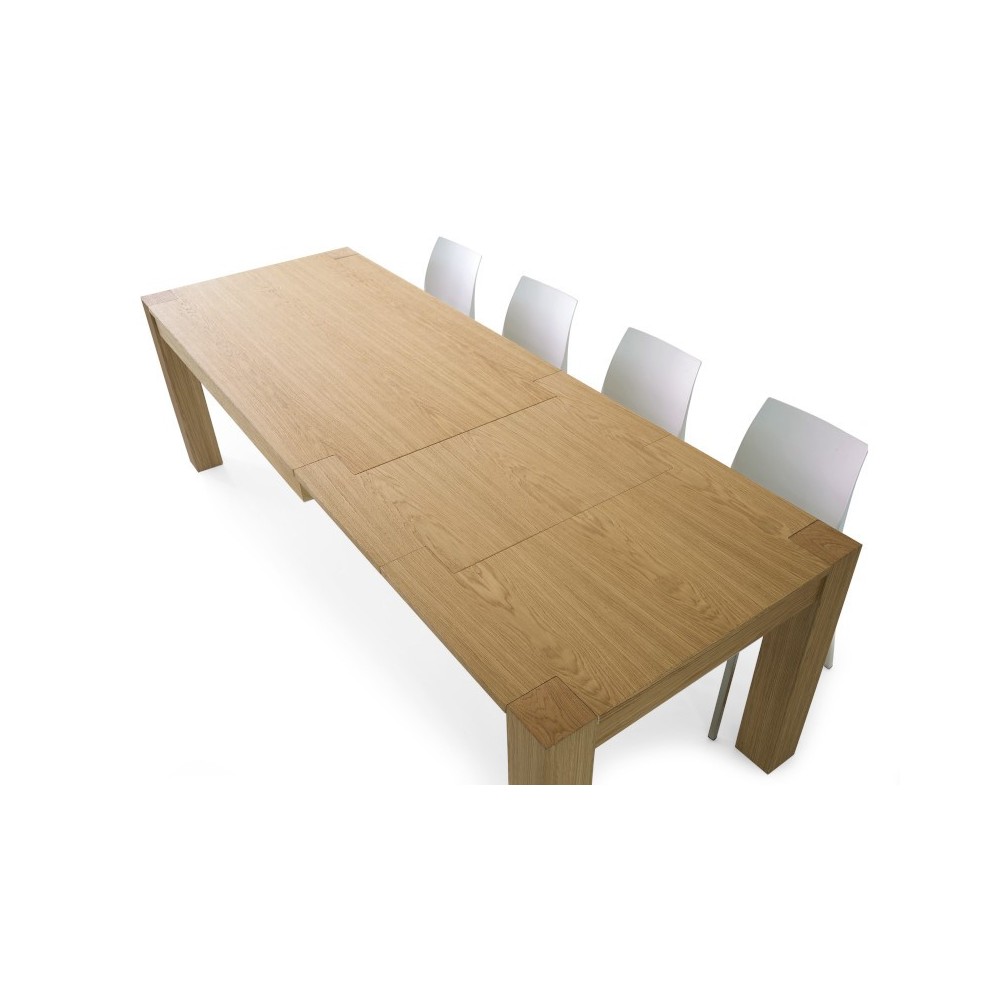Antiparo extendable table, with 2 extensions of 40