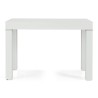 Table console Panarea 3 en stratifié frêne blanc, extensible jusqu'à 300 cm