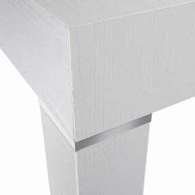 Panarea 3 console table in white ash
