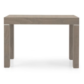 Panarea 2 console table in dove gray ash laminate, extendable up to 300 cm