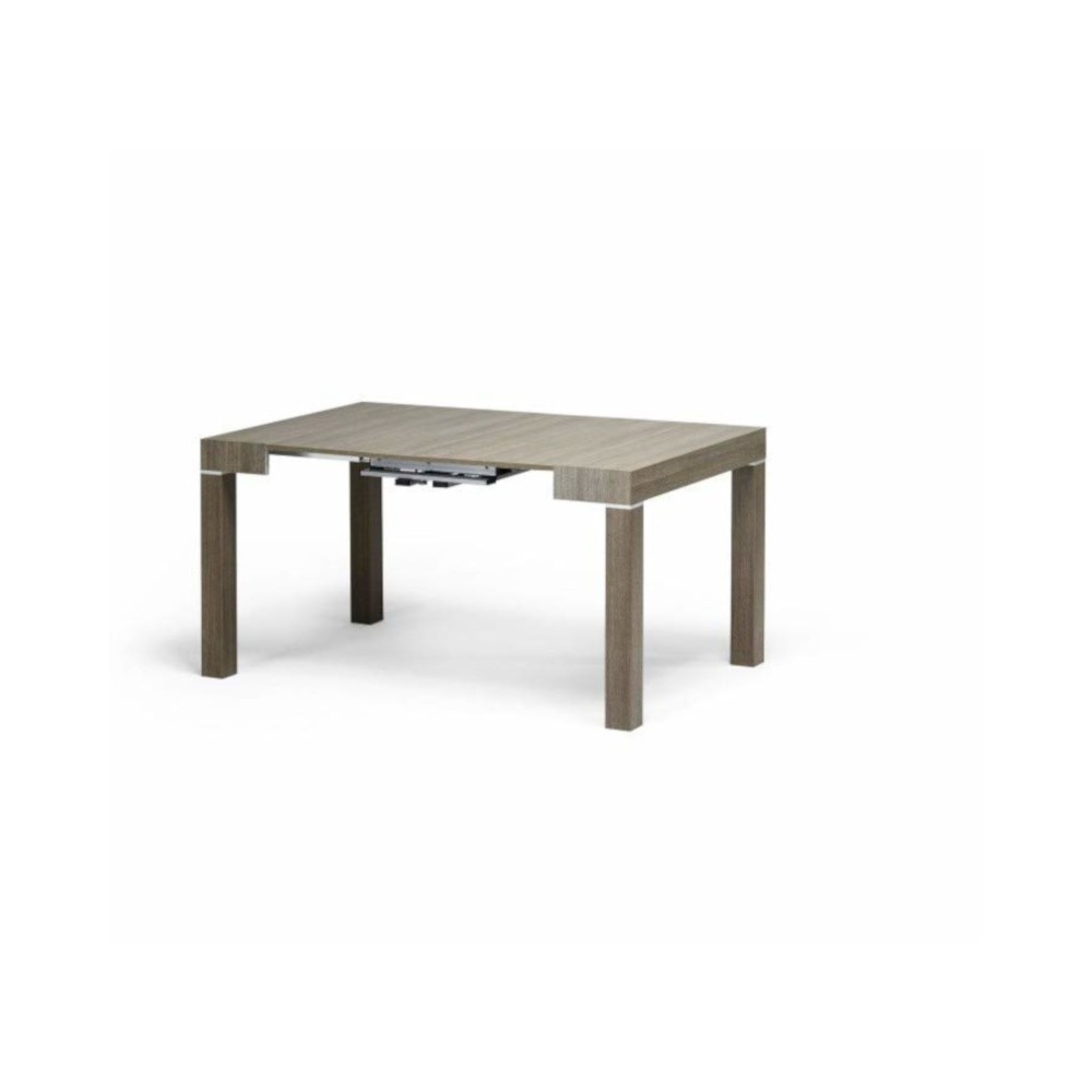 Panarea 2 console table in dove gray ash laminate,