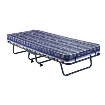 Bergamo folding bed with profiled tube structure and multilayer wood strips