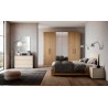 Katia bedroom, complete with wardrobe, mirror, container bed VFB001