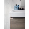 Salle de bain Ivo, gain de place, profondeur 35 cm, couleur orme frêne