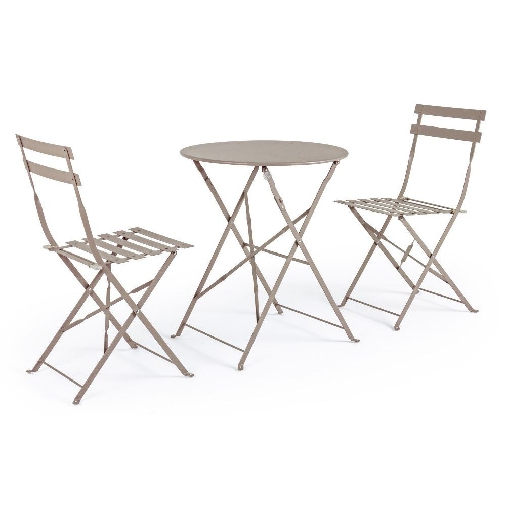 Bistrot Wissant Atmo outdoor table and 2 chairs
