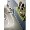 Salle de bain Torino profondeur 50 cm, coloris Nodato Creta, laqué Kiwi