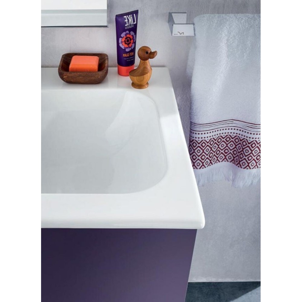 Salle de bain Lido profondeur 50 cm, couleur Iris