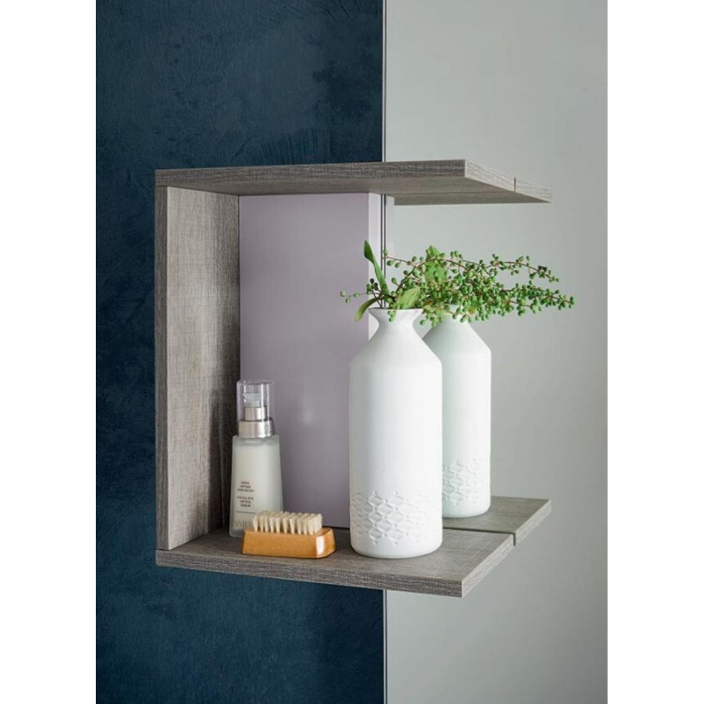 Sondrio bathroom depth 50 cm, color Light Gray