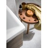 Lex bathroom depth 50 cm, knotted oak color, Matt Kiwi