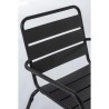 Marlyn outdoor armchair in steel,