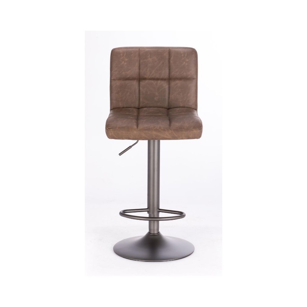 Greyson bar stool in vintage brown imitation leather x 2 pcs