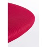 Chaise de bureau Artemis en tissu maille polyester, couleur rouge