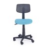 Artemis office chair in polyester mesh fabric, light blue color