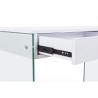 Armos desk with 1 drawer, white color
