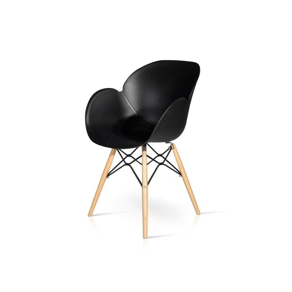 Philips chair polypropylene wooden legs 703