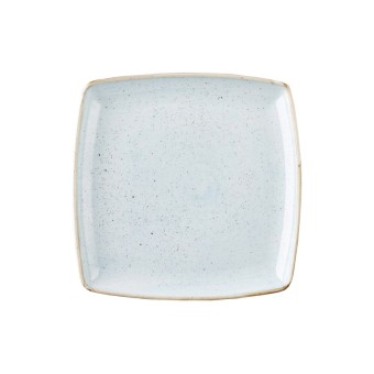 Assiette carrée bleue 26,8 cm Stonecast 3124700