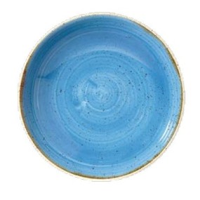 Deep Blue Plate 31 cm Stonecast