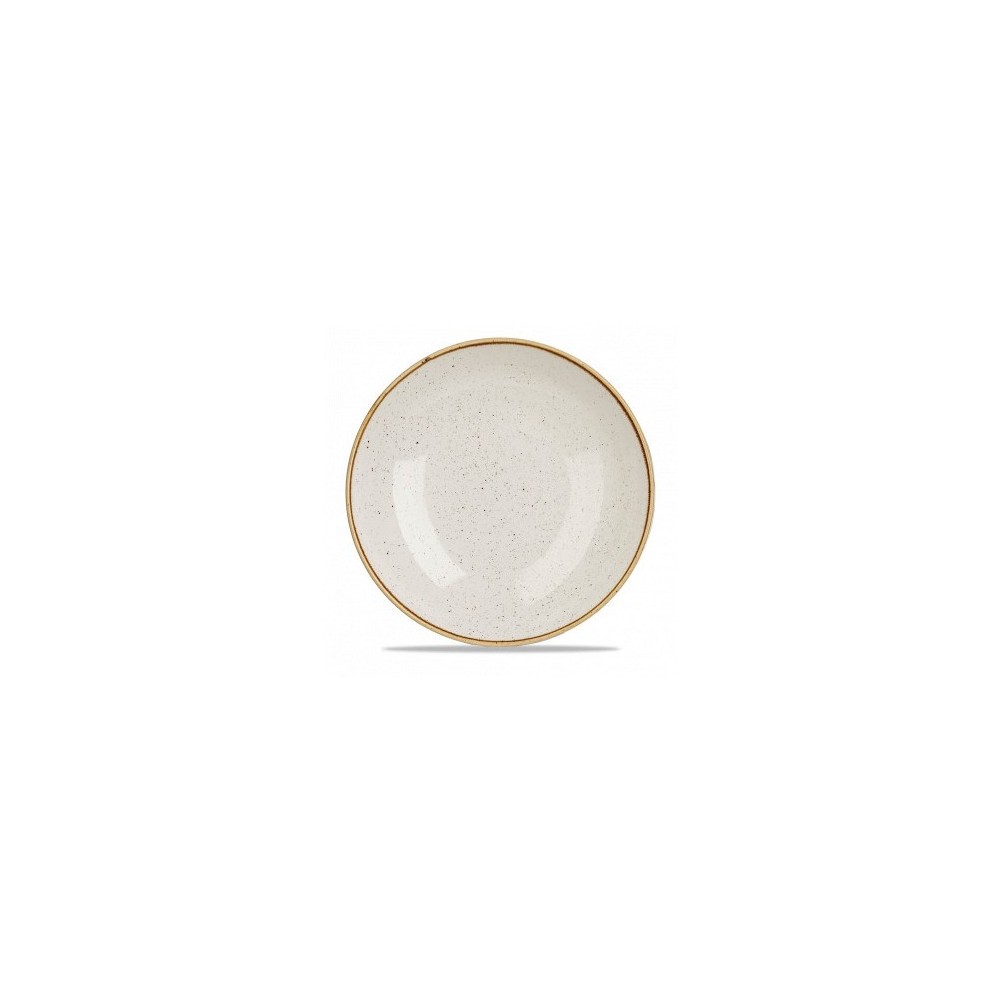 Ivory coupe plate 28.8 cm Stonecast