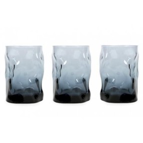 Bicchieri cl 30 Sorgente Ocean - Blue confezione da 3 pezzi