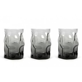 Glasses cl 30 Sorgente Onice pack of 3 pieces