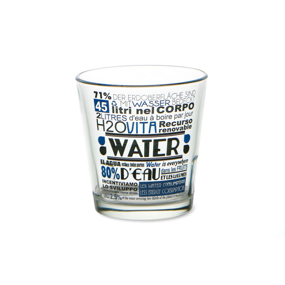 Water glasses 26 cl Water in display 3339300