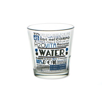 Bicchieri acqua 26 cl Water in espositore