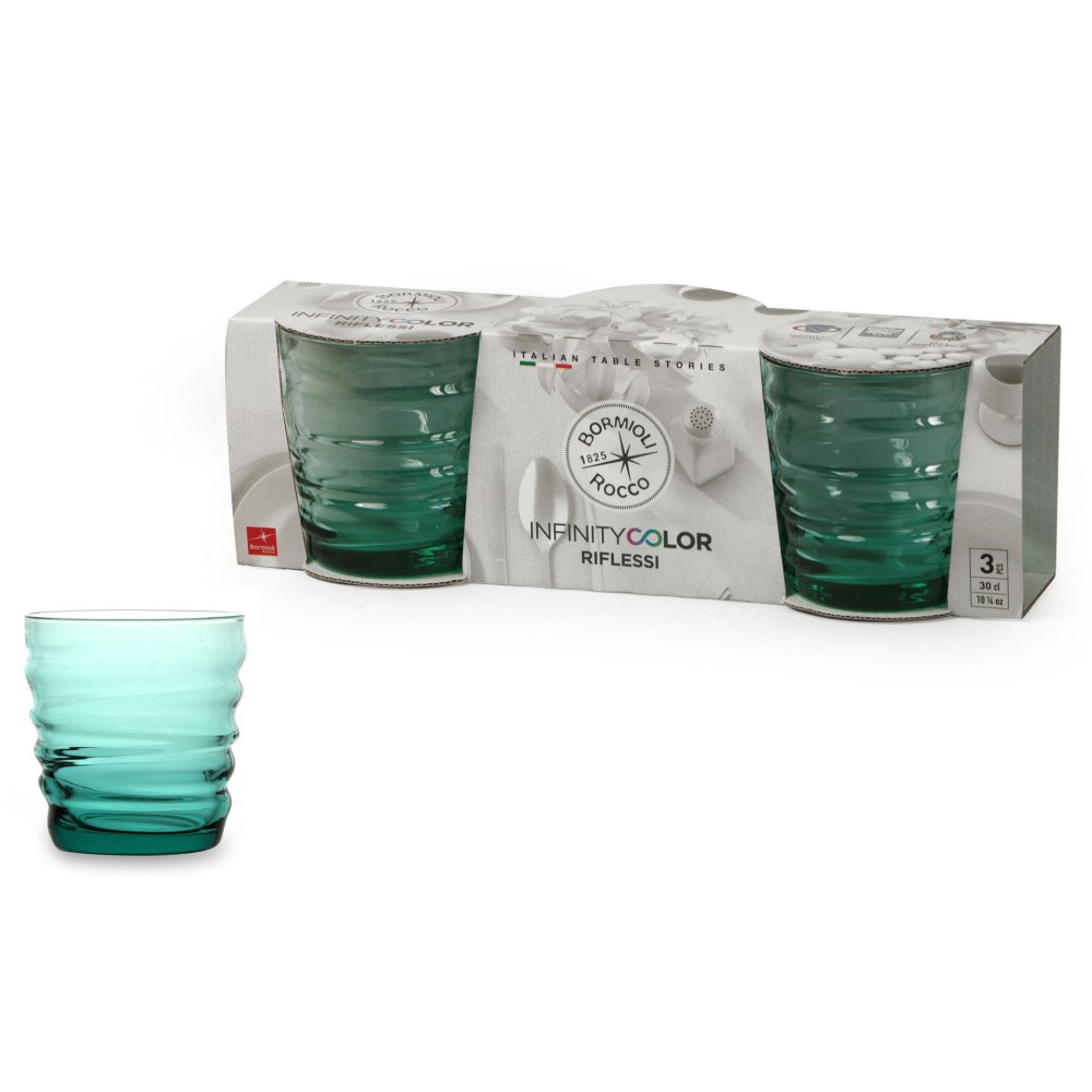Bicchiere acqua Riflessi Acqua Cool Green