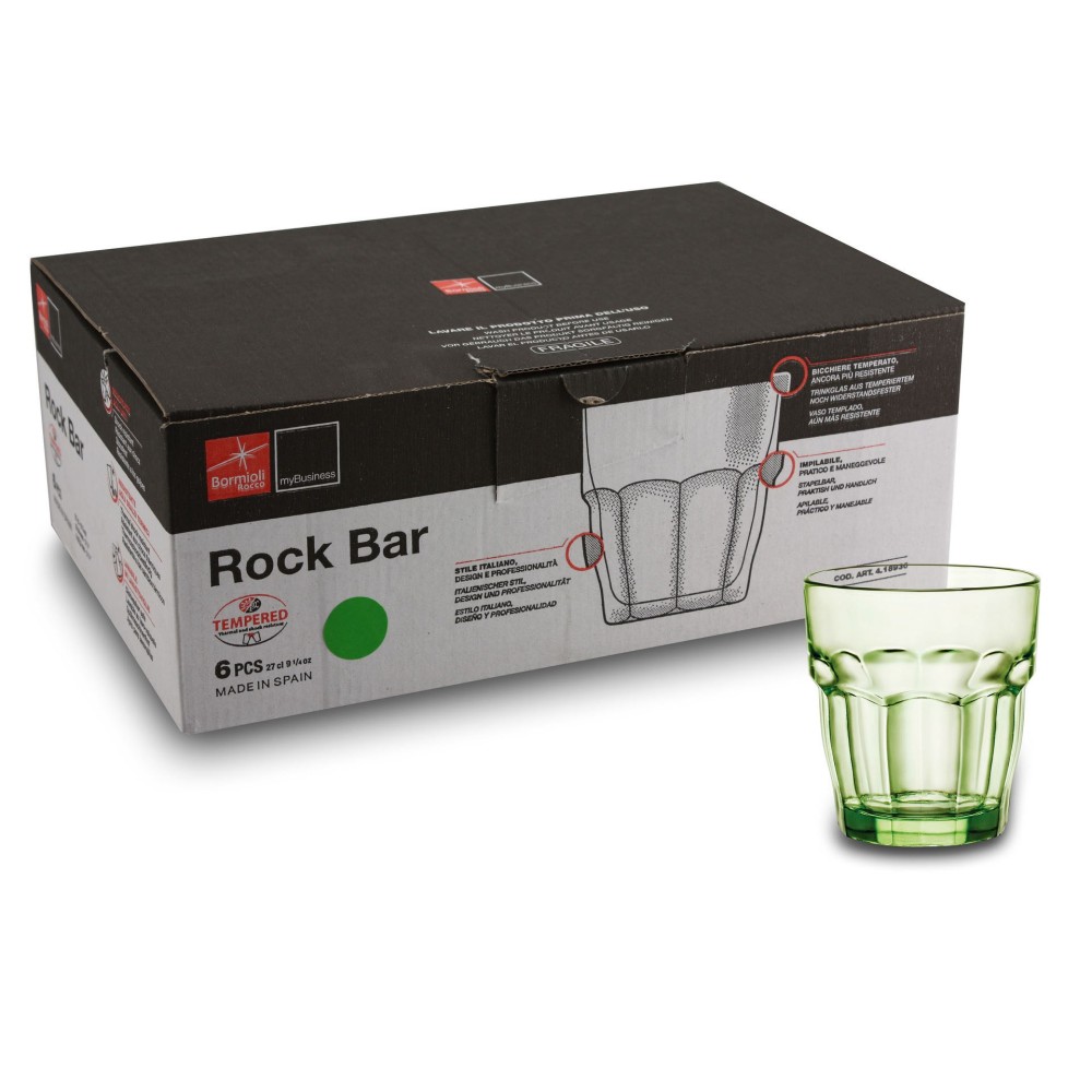 Bicchiere acqua 27 cl Rock Bar-Mint