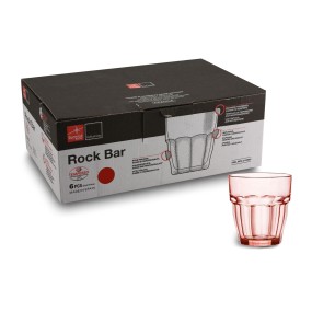 Bicchiere acqua 27 cl Rock Bar-Peach