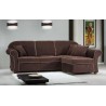 Niko 3 seater sofa with modern style peninsula, removable fabric