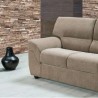 Golia 2 seater sofa, modern style, removable and washable fabric
