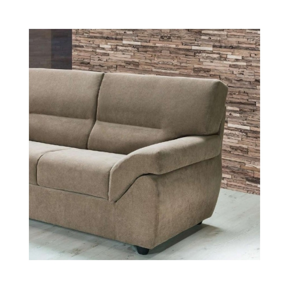 Golia 3 seater sofa, modern style, removable and
