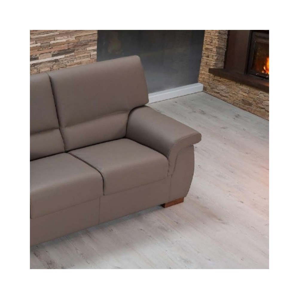Icaro 2 seater sofa, modern style, removable and