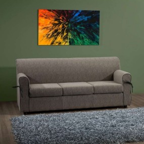 Moris 3 seater sofa, modern style, removable and washable fabric
