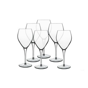 BORMIOLI LUIGI, ATELIER - PACK OF 6 GREAT WINE GLASSES CL.55 10411-02
