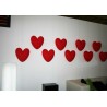 Stefano Giovannoni lampada da parete luminosa, in polietilene Love Wall