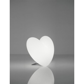 Slide lampada da tavolo Love, in polietilene Stefano Giovannoni