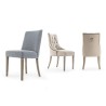 Bizzotto CALLY CHAIR natural fabric,
