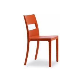 Scab Design Chair Sai Orange Pack of 6 Chairs