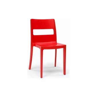 Scab Design Chair Sai Red Pack of 6 Chairs