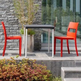 Scab Design Chair Sai Orange Pack of 6 Chairs