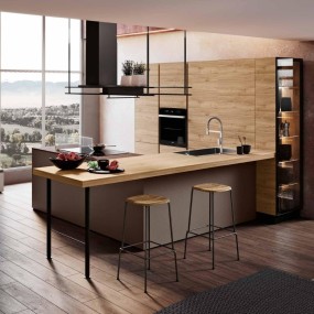 Modern modular kitchen by Imab Group Capri DM0658