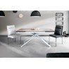 Astrid extendable table, with 2 extensions of 40 cm