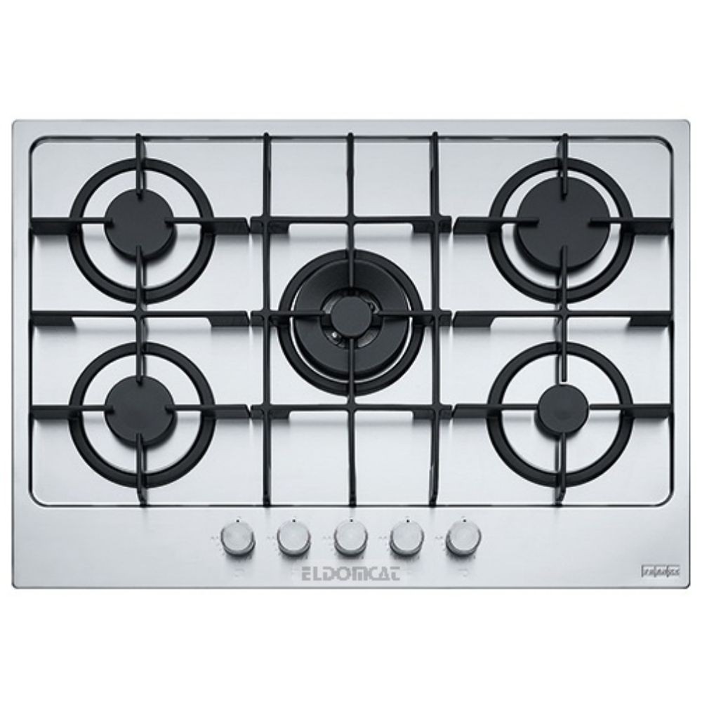 FRANKE MARIS 5 BURNERS GAS HOB WITH DOUBLE CROWN 75 CM IN VARIOUS COLORS