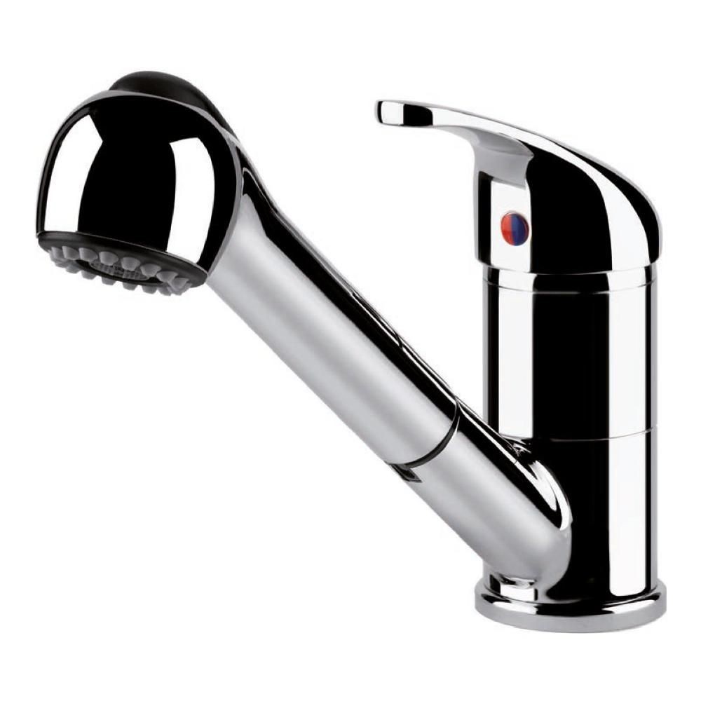 Gessi Sink mixer Gessi Cary polished chrome adjustable spout