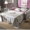 Canapé-lit Hopplà Sesamo avec sommier électrosoudé entièrement déhoussable