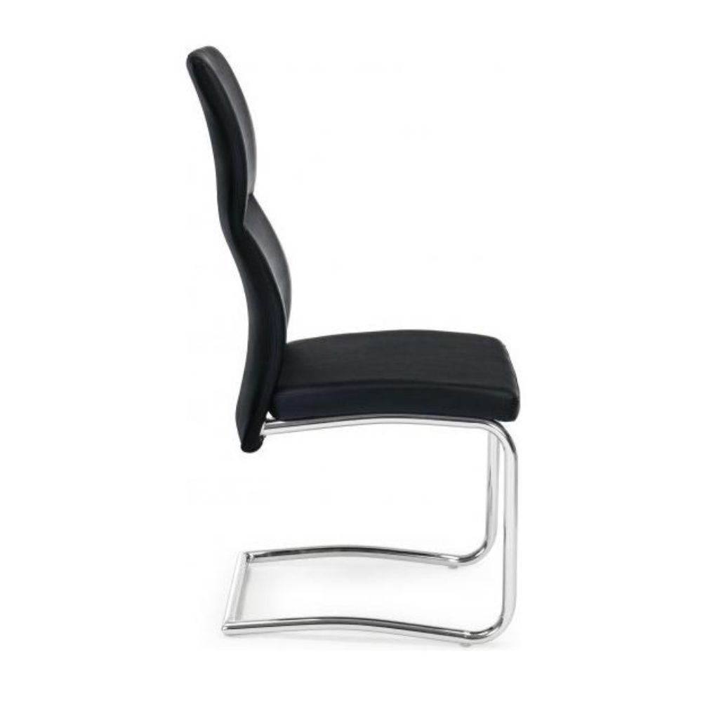 Andrea Bizzotto Spa THELMA chair black color PACK OF 4 CHAIRS