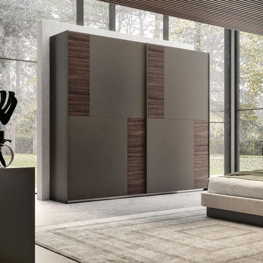 S75 SPA Prodigi Collection chambre moderne complète avec cadre de lit conteneur