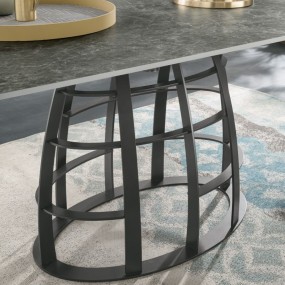 Target Point table all. Cosmos with marble effect stoneware top
